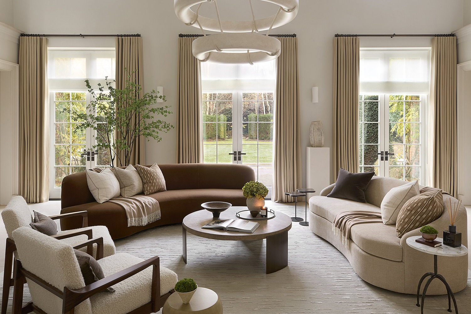 Contemporary living room design